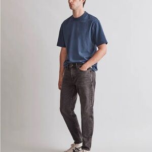 Men's Madewell Relaxed Taper Jeans Claybrook Wash